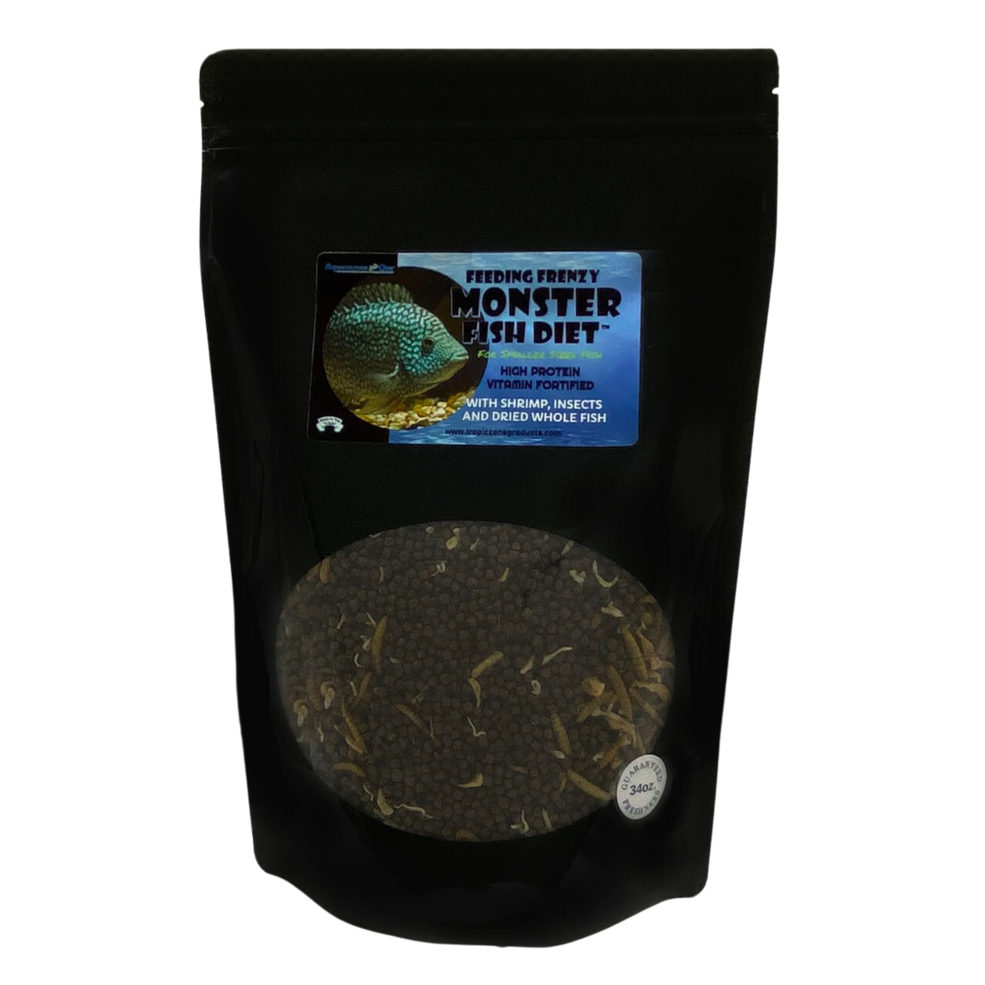 Aquaculture-One Feeding Frenzy Monster Fish Diet - TropicZone Specialty ...